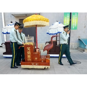 某陵园骨灰盒推车案例